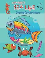 My First Sea Life Coloring Book for toddlers