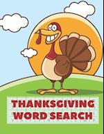 Thanksgiving Word Search