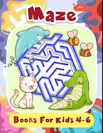 Maze Books For Kids 4-6