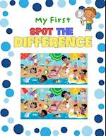 My First Spot the Difference: My First Activity Books, A Great Brain Games Picture Puzzles, Hidden Picture Books, Funny Spot Books For Kids 