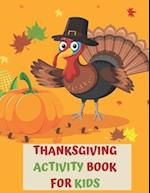 Thanksgiving Activity Book for Kids