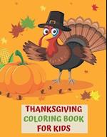 Thanksgiving Coloring Book for Kids