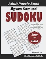 Jigsaw Samurai Sudoku Adult Puzzle Book