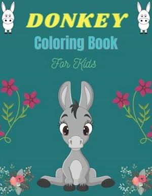 DONKEY Coloring Book For Kids