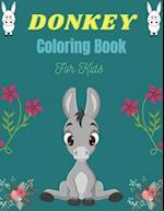 DONKEY Coloring Book For Kids