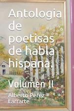 Antologia de poetisas de habla hispana.