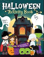 Halloween Activity Book for Kids Ages 4-8