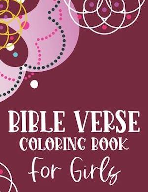 Bible Verse Coloring Book For Girls