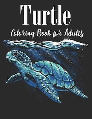 Turtle Coloring Book for Adults