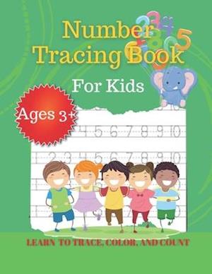 Number Tracing Book for Kids