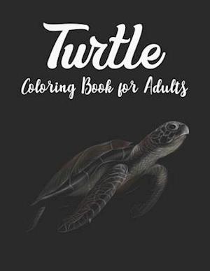 Turtle Coloring Book for Adults