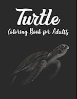 Turtle Coloring Book for Adults