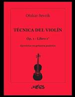 Técnica del violín Op. 1 - Libro 1
