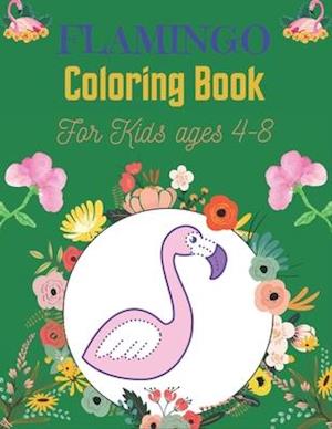 FLAMINGO Coloring Book For Kids Ages 4-8