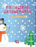 fröhliche weihnachten Malbuch