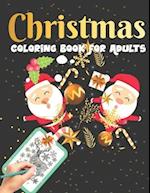 christmas coloring book for adults