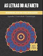 Letras Do Alfabeto - Mandalas Corantes Anti Stress