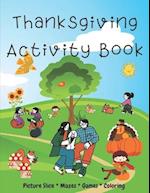 Thanksgiving Activity Book