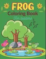 FROG Coloring Book For Toddlers