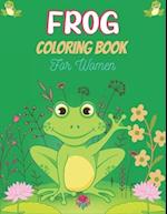 FROG Coloring Book For Women