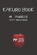 Kakuro game book #30