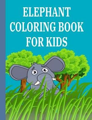 Elephant Coloring Book For Kids