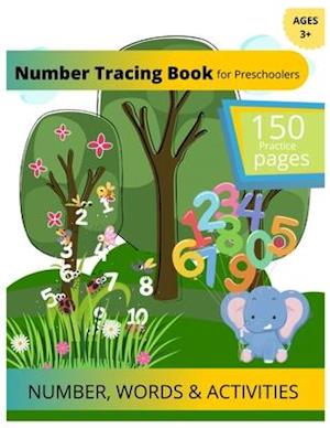 Number Tracing Book for Preschoolers: Number Tracing Book for Kindergarten - Number Tracing Book for Kids Ages 3-5 1-100 - Number Tracing Book for Tod