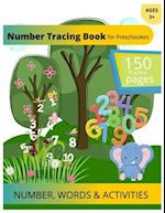 Number Tracing Book for Preschoolers: Number Tracing Book for Kindergarten - Number Tracing Book for Kids Ages 3-5 1-100 - Number Tracing Book for Tod