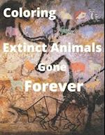 Coloring Extinct animals Gone Forever