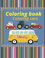 Coloring book Coloring cars