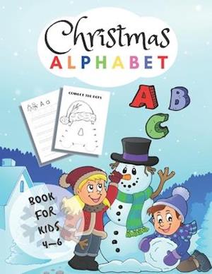 Christmas Alphabet Book For Kids 4-6