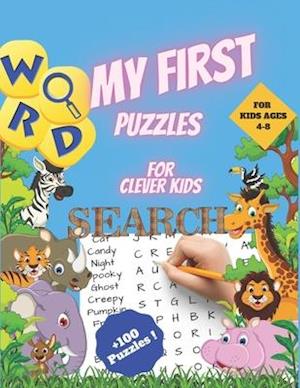 My First Word Search Puzzles for Clever Kids 4-8