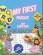 My First Word Search Puzzles for Clever Kids 4-8