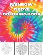Rainbow Tie Dye Coloring Book