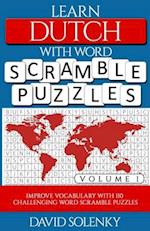 Learn Dutch with Word Scramble Puzzles Volume 1