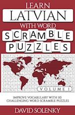 Learn Latvian with Word Scramble Puzzles Volume 1