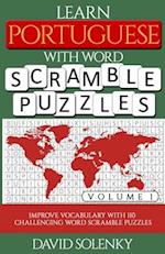 Learn Portuguese with Word Scramble Puzzles Volume 1