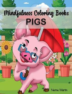 Mindfulness Coloring Books - PIGS