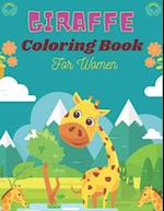 GIRAFFE Coloring Book For Women