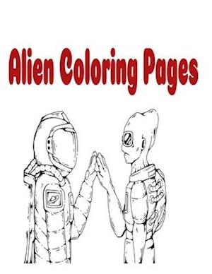 Alien Coloring Pages