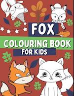 Fox Colouring Book For Kids