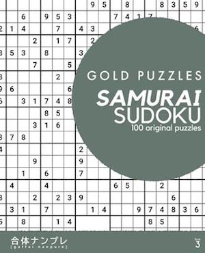 Gold Puzzles Samurai Sudoku Book 3