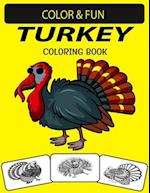 Turkey Coloring Book