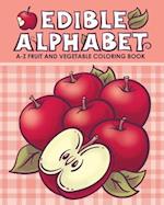 Edible Alphabet: A-Z Fruit and Vegetable Coloring Book 