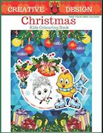 Creative Design Christmas Colouring Book For Kids