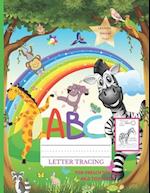 ABC Letter Tracing for Preschoolers and Toddlers. Learning Through Play.