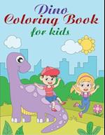 Dino Coloring Book For Kids: Dinosaur Coloring Book For Toddlers & Kids 4-8 (Children Activity Book) | Awesome Gift For Boys & Girls On Any Occasion 