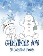 Christmas Joy - 50 Coloring Pages