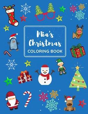 Mia's Christmas Coloring Book