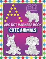 ABC Dot Markers Book Cute Animals